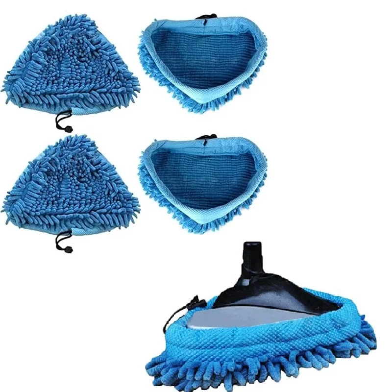 1/2PCS Mop Replacement Pads Steam Mop Chenille Pads Household Mop Head Washable Cloth Pad Floor Cleaning Supplies