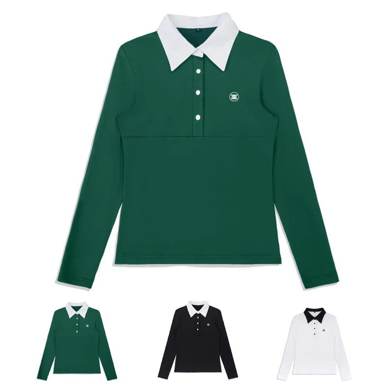 Golf Clothing Women's shirt Autumn And spring Undershirt Long Sleeve Moisture Wicking Sweat Clothes lady golf shirt