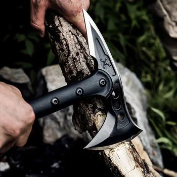 ABS Handle Tactical Axe Outdoor Camping Survival Axe Chopping Trees Self-defense Multi-function Rescue High-end Axe 6