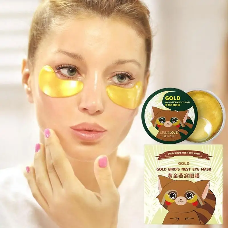 Eye Pads For Dark Circles Puffiness Hydrating Under Eye Cover Natural