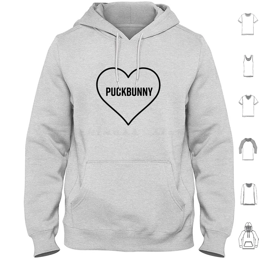 

Толстовка Puckbunny с капюшоном из хлопка с длинным рукавом