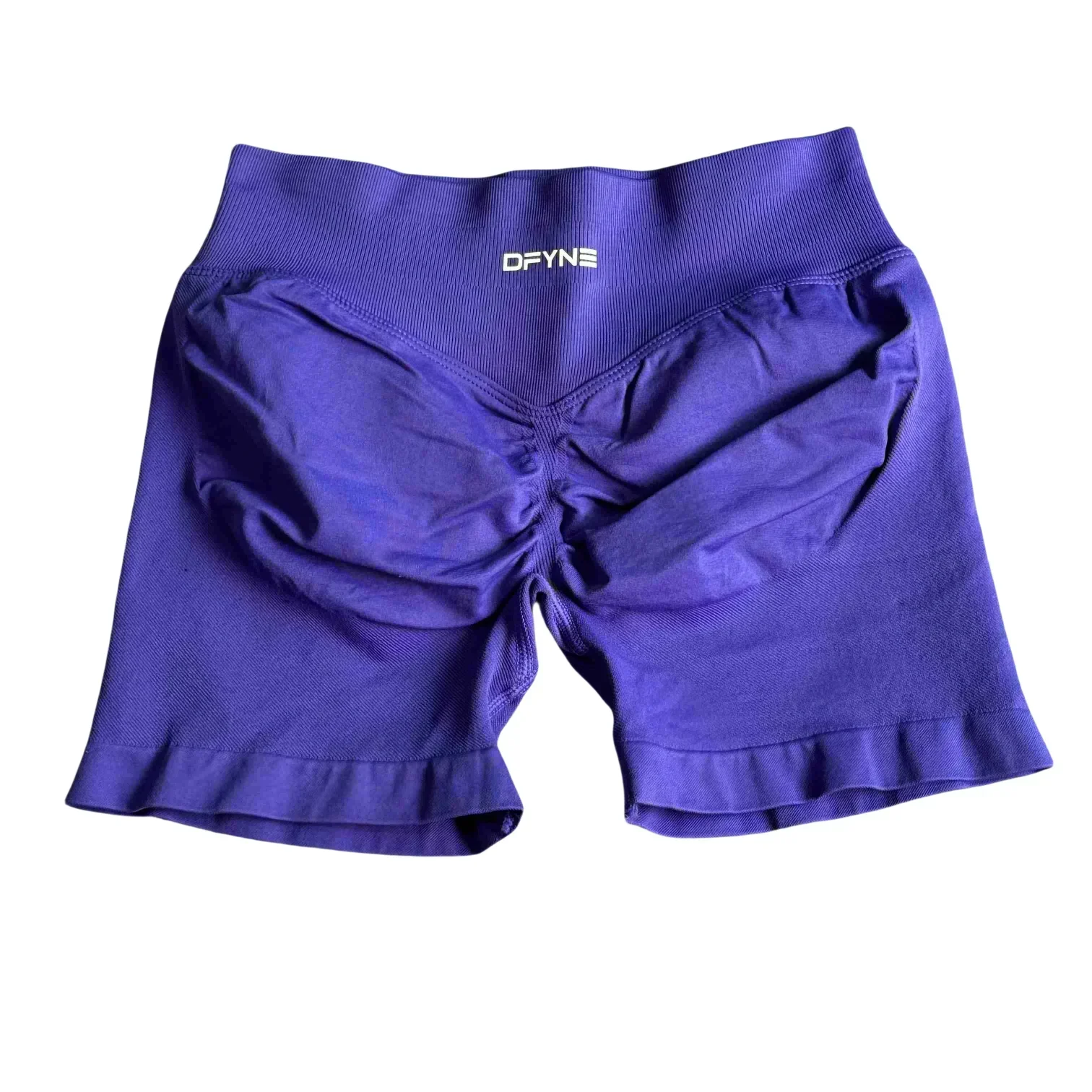 Dynamic Impact Shorts With Logo Women Scrunch Bum Gym Low Waist Seamless Yoga Shorts Workout Biker Short Stretch Fitness Short 2