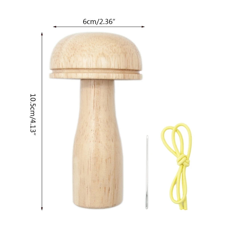 Mushroom Sewing Needles Container Practical Clothes Sewing