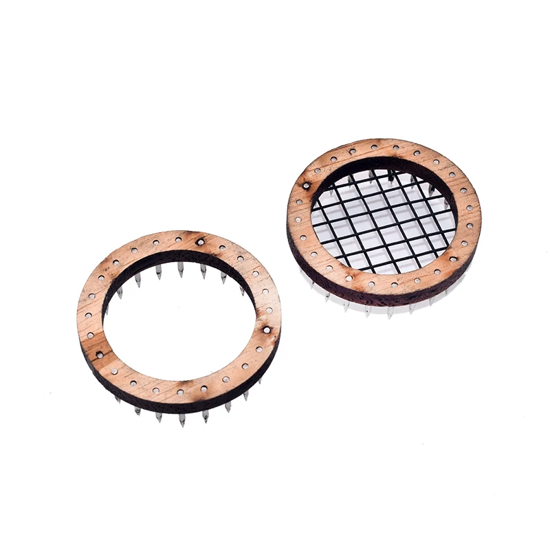 2PCS/Set Handmade Push-In Queen Bee Marking Cage Queen Marking Disc Round Push-In Mark Cage Bee beekeeping tools beekeeping accessories