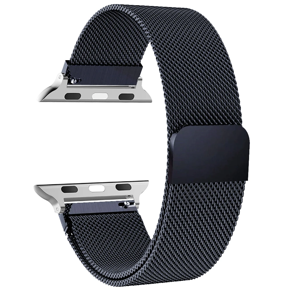 Sophisticated Milanese Loop Metal Wristband Bracelet