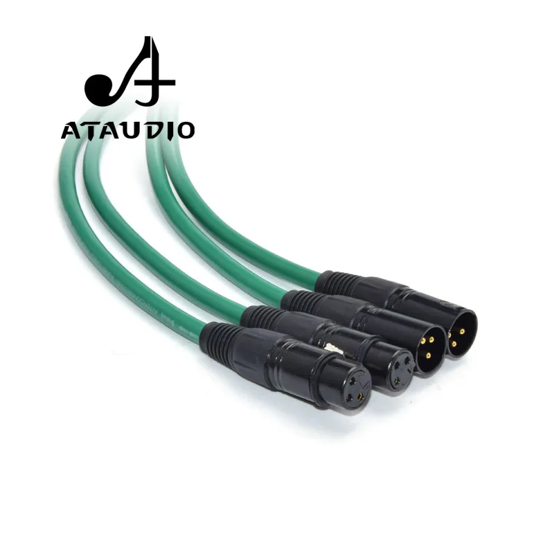 ATAUDIO-2328 Hifi ǹ  2XLR ̺, ǰ 6N OFC HIFI XLR -  ̺
