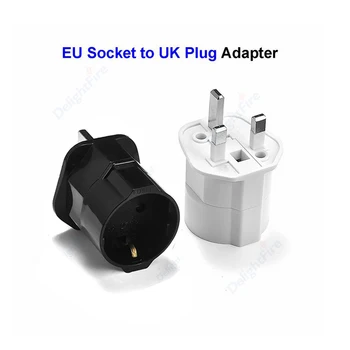 มัลติฟังก์ชั่น 250V 13A EU ยูโรยุโรป UK ปลั๊กอะแดปเตอร์แปลงปลั๊ก 2 รอบขาซ็อกเก็ต Travel Universal Adapter 1