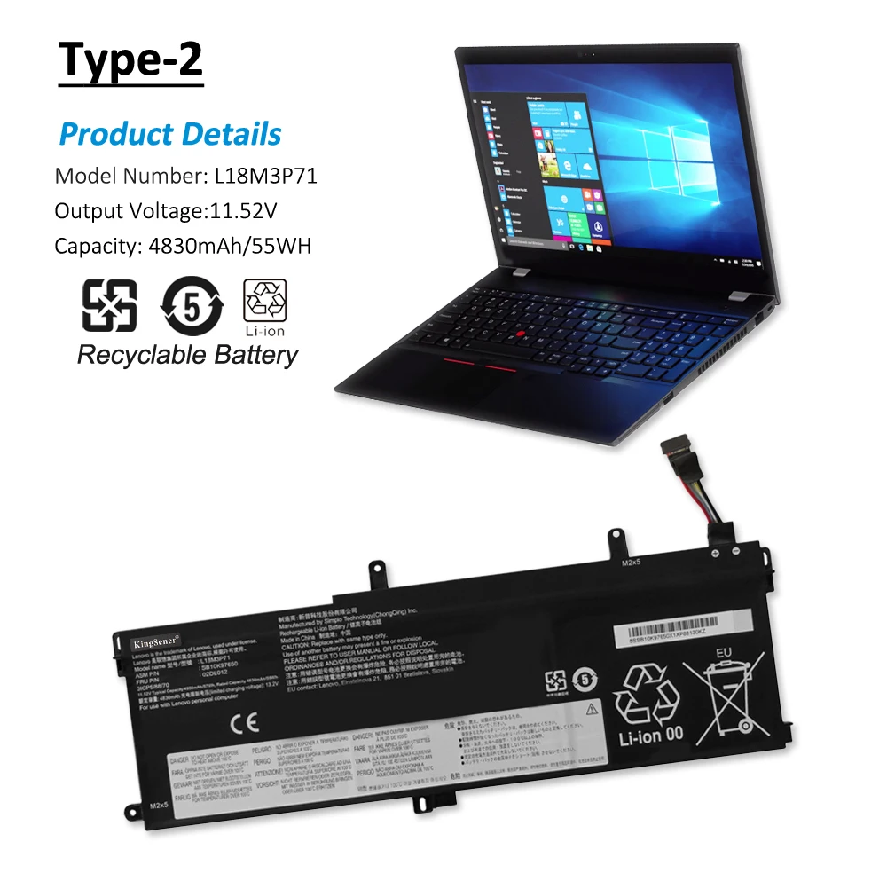 Para Lenovo ThinkPad ThinkPad T15 P15s Gen