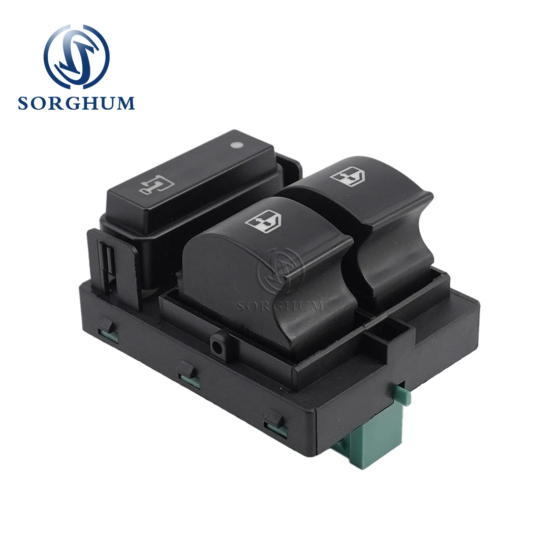 Sorghum Green Back 파워 윈도우 마스터 스위치 버튼 For Fiat Ducato Doblo For Citroen Jumper For Peugeot Boxer II 735487419