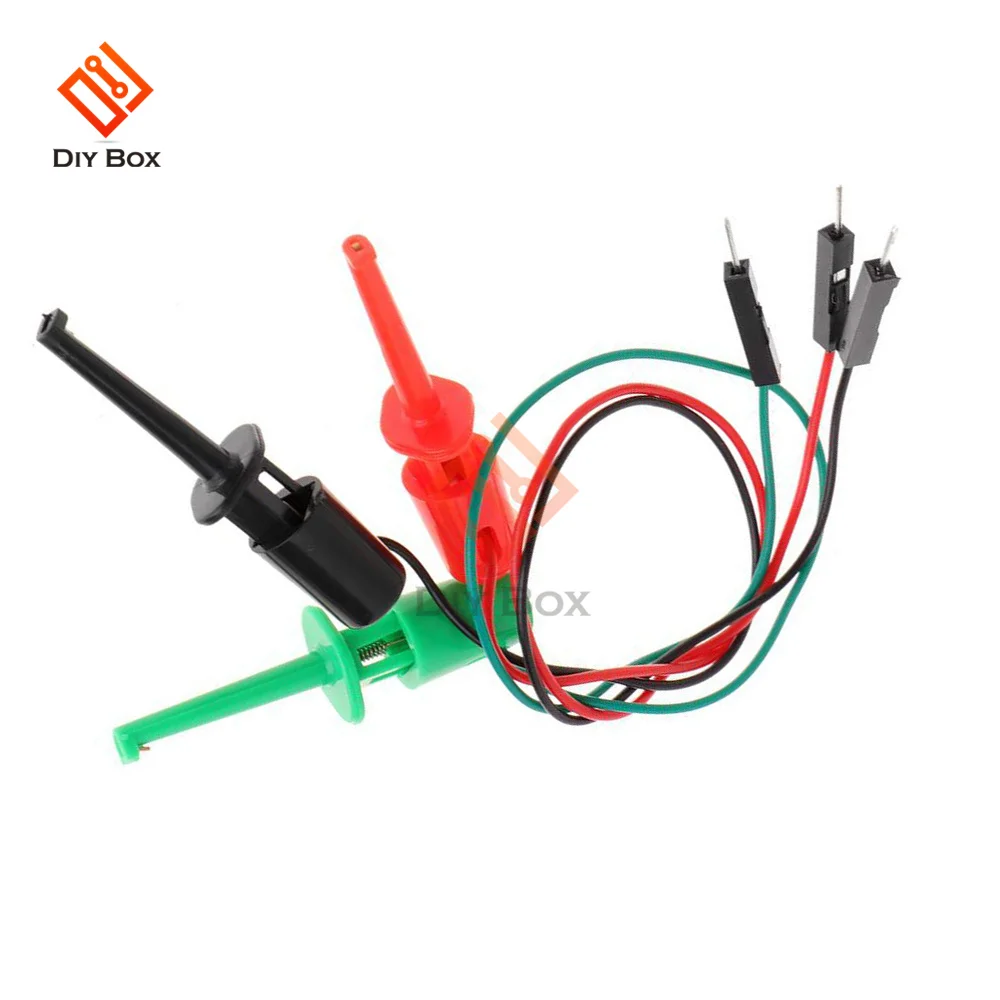 Test Hook Male Head DuPont Line Transistor Tester For Electrical Work Type Clip Instrumentation electrician tools