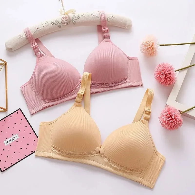 Lactation Underwear for Pregnant Women Women's Thin Gathered Anti-sagging Underwear Pre-pregnancy Postpartum Breastfeeding Bra