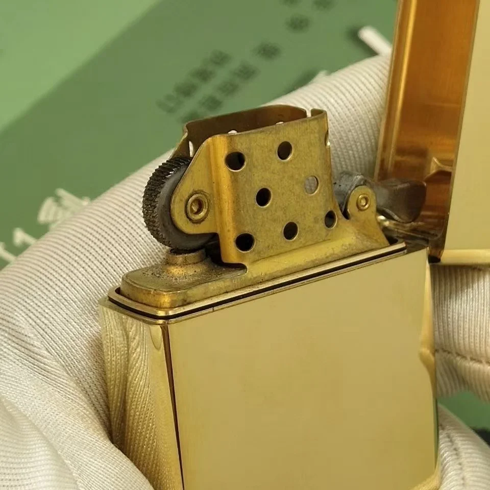 Zorro 912 Retro High End Waterproof Sealed Armor Constantine Kerosene Lighter 3/5 Hinge Metal Petrol Lighter Men's Gift kerosene lighter