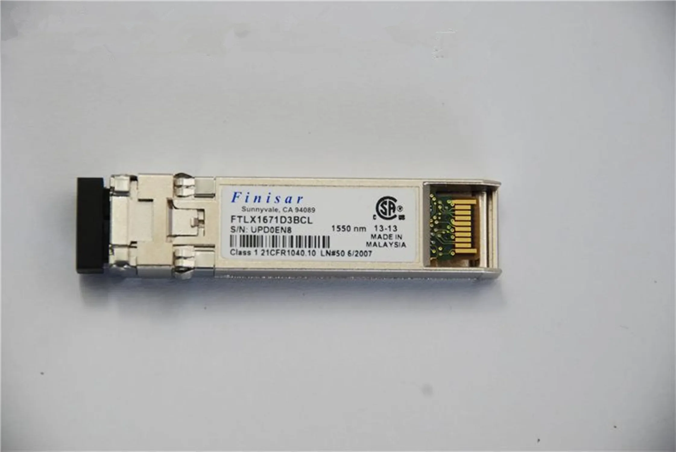 Finisar 10GB 40KM Fiber Transceiver FTLX1671D3BCL/1550NM 40KM Fiber Optical Module