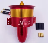 Ventilador de conductos de Metal completo JP 90mm EDF con Motor sin escobillas: 4250 KV1050(12S), KV1330 4250 (8S), 4250 KV1750 Motor(6S) - Imagen 3