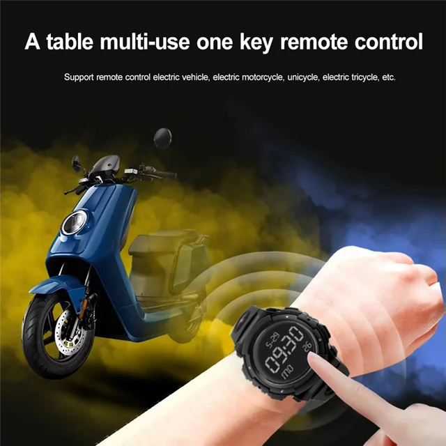 Smart Watch Clone Remote Control 315Mhz 433 Mhz Key Duplicator With NFC Cloning Key For Electric Access Control-ABLI 6