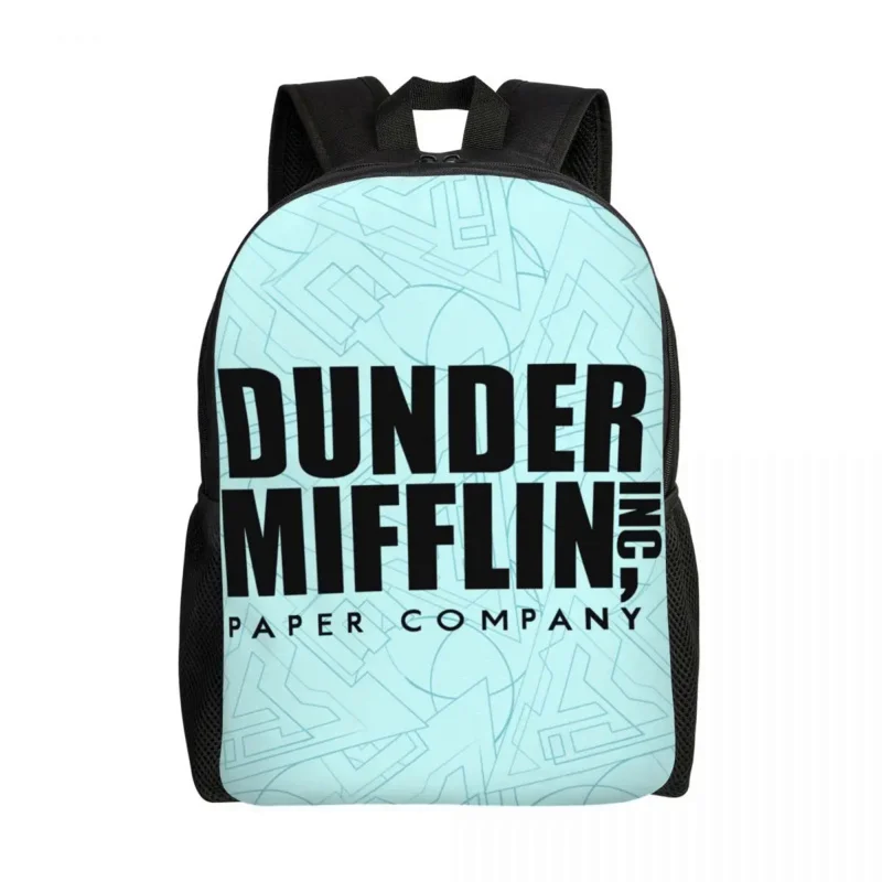 

Бумажные рюкзаки Dunder Mifflin для женщин и мужчин, водостойкие, для школы колледжа, фотография, Сумка с принтом, сумка для книг