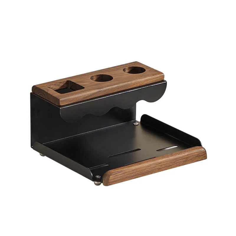 Walnut Electric Toothbrush Holder Bathroom Bathroom Vanity Top Tooth Cup Toothpaste Mouthwash Cup Organiser