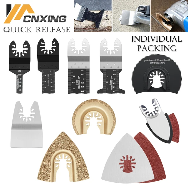 Multi-Function Oscillating Quick Release Saw Blade For Renovator DIY Power Tool Accessories Universal Cutter Blade 1