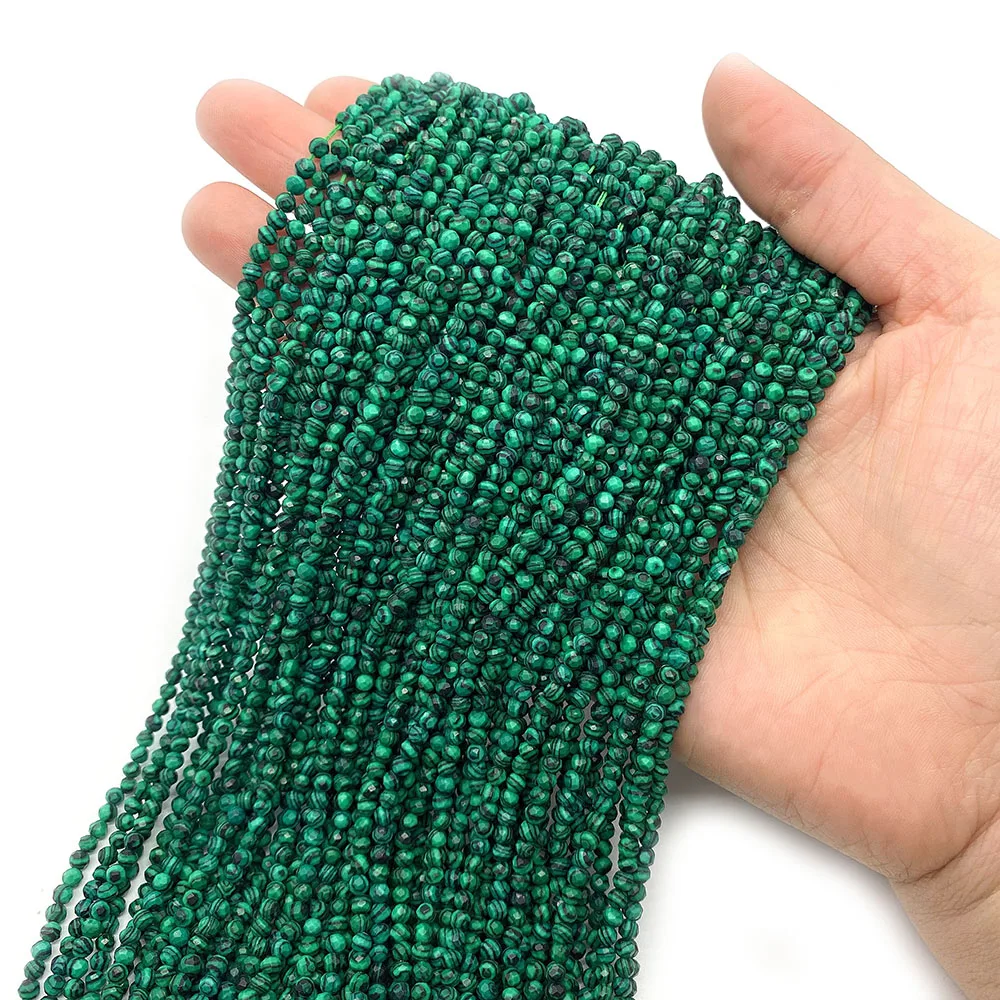

Seed Beads for Jewelry Making Wholesale Lots Free Shipping Natural Stones Diy Waist Bracelets Necklace Accessories Malachite