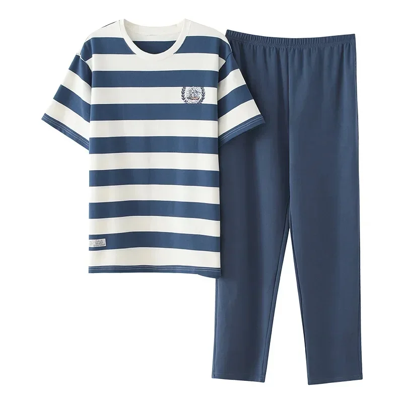 Men's Pajamas Set for Gentleman Young Man