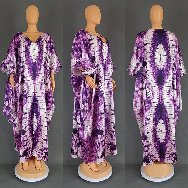 Robes africaines pour femmes Hijab caftan imprimé ample Boubou Robe afrique vêtements Ankara Dashiki dubaï Abaya écharpe Robe Caftan Robe