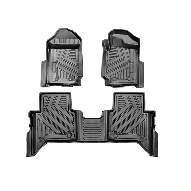 3D TPE LHD RHD Car Floor Mat For Ford Ranger 2015-2019 2020+ T7 T8