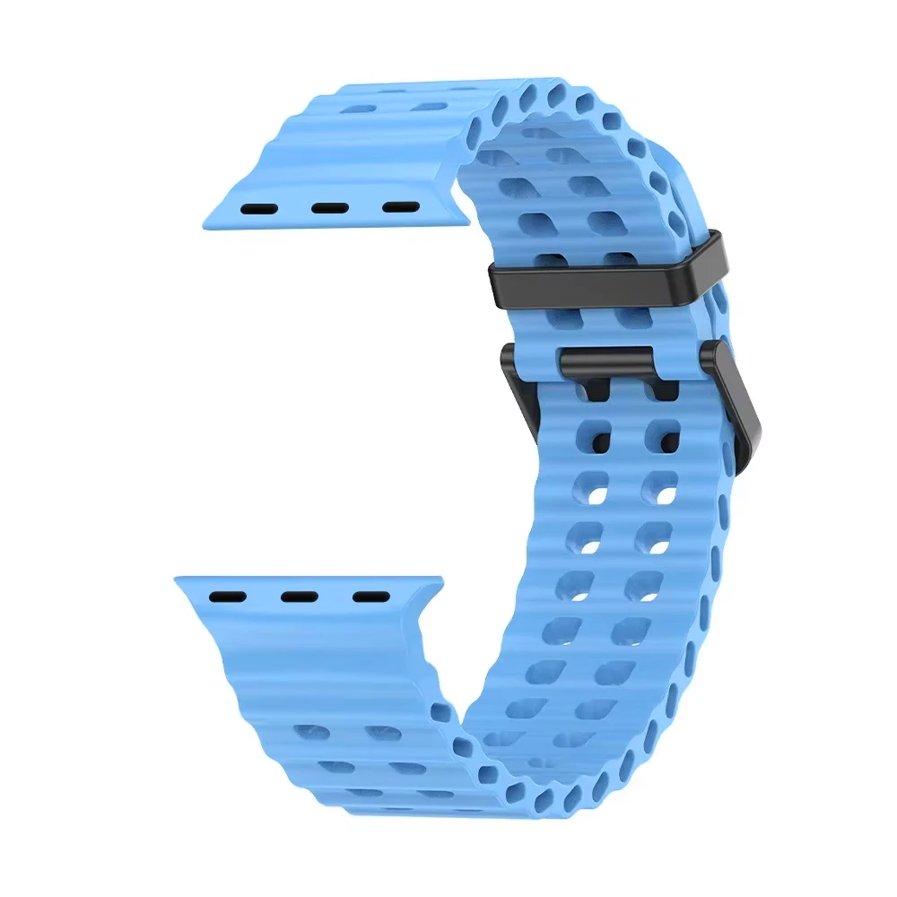 Ocean Silicone Strap Bracelet for Smartwatch - Durable and Stylish Band