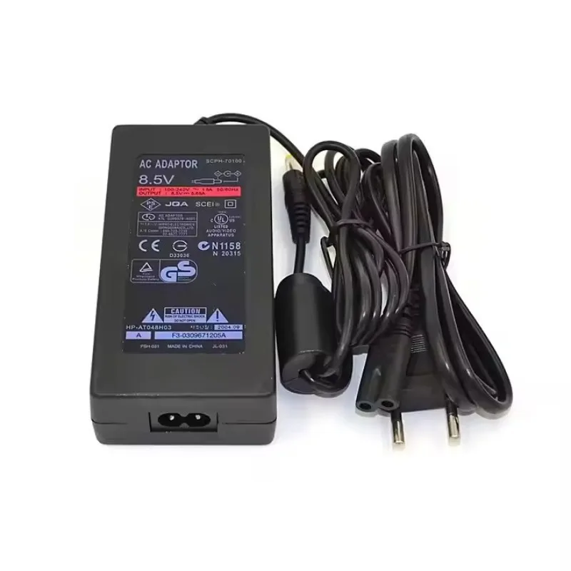 Power Supply AC Adapter Charger Cable Cord 100‑240V DC 8.5V for PS2 Slim 70000 Console
