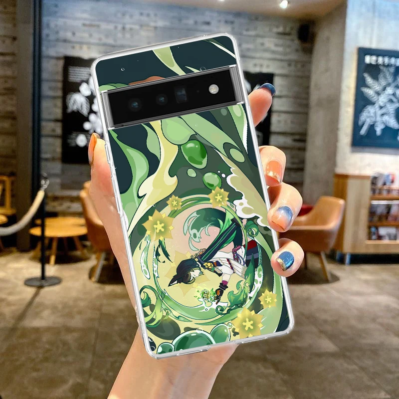 Genshin Impact Tighnari Soft Silicone Clear Phone Case