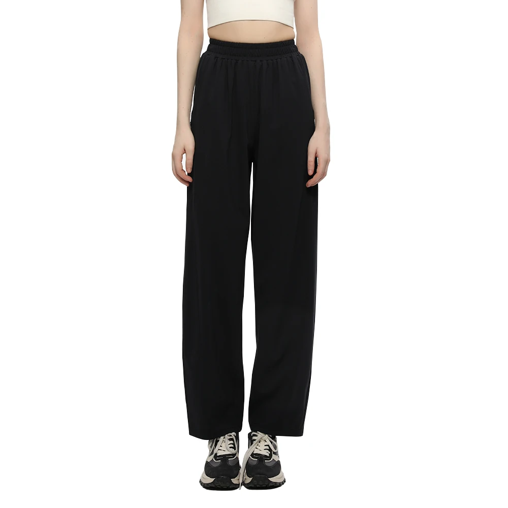 OhSunny Women Sweat Pants 2024 Spring Summer New Fashion Loose Cooling Breathable Wide-leg Trousers Anti-UV UPF50+ Slimming Thin