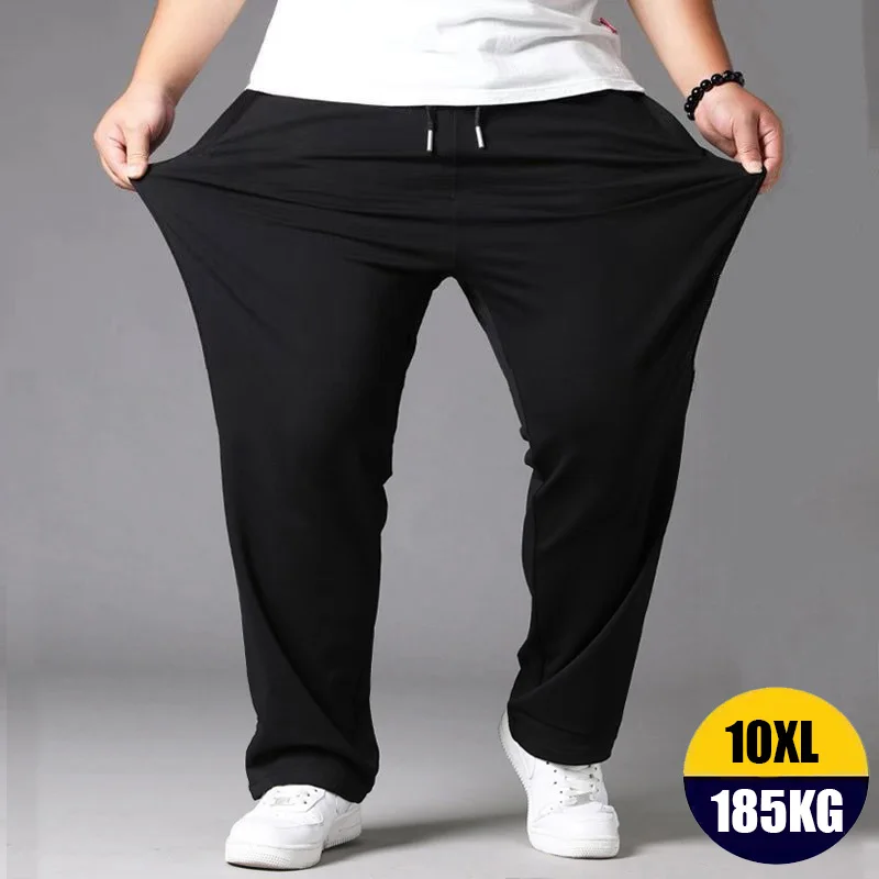 Pantalon De Jogging Homme Hiver - Tissu Coton Extensible, Coupe Ample - Confortable, Respirant, Poches Latérales - Pour Sport, Détente