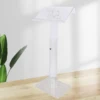 Acrylic Podium Stand, Conference Pulpit 31.50-51.18inch Adjustable Height Transparent Podium 1