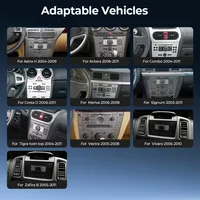 Autoradio 2 Din Android 14 avec CarPlay pour Opel Astra H G J Zafira B Corsa C D Antara Vectra Vivaro, lecteur autoradio 7 pouces 2