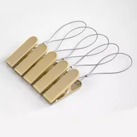 5pcs Clothes Pegs Aluminum Alloy Clothespins Drying Towels Socks Clothing Clamp Bedspread Hangers Clip Laundry Cloth Pins 1