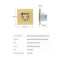 Melery อุปกรณ์ดูไฟติดผนังระบบ WiFi อัจฉริยะช่องเสียบเต้าเสียบปลั๊กไฟ USB Type-C รีโมทแอปไร้สายโดย Alexa Google Home 2
