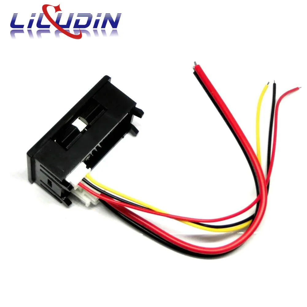 Mini Digital Voltmeter Ammeter DC 100V 10A Panel Amp Volt Voltage Current Meter Tester Detector 0.56" Dual LED Display Auto Car