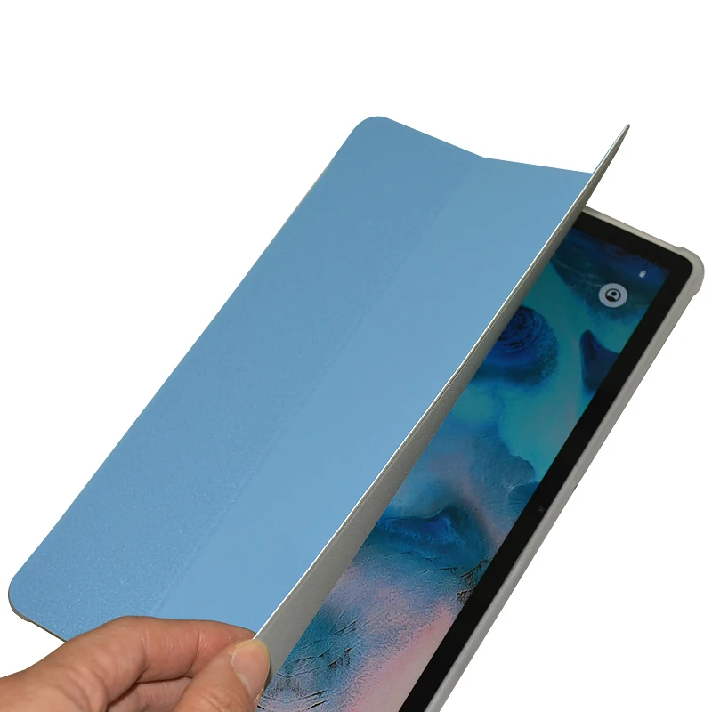 Slim Tri-Folding Stand Cover Case with TPU Back Shell