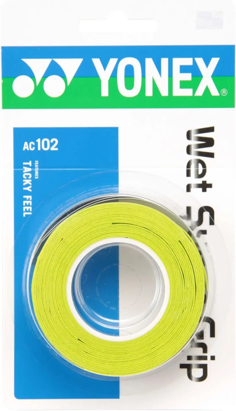 Yonex Racket Grip Tape Anti Slip Super Overgrip Absorbent Breathable Tennis Overgrip Keel Hand Glue Antiskid Belt 3 Pack racket grips