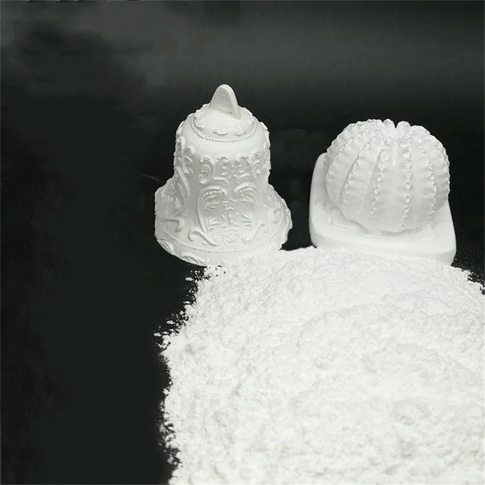 1kg/2.2lb Gypsum Powder Model Sculpture Mold Clay Molding Material Handicrafts Handmade DIY Jewelry White Gypsum Powder gypsum powder