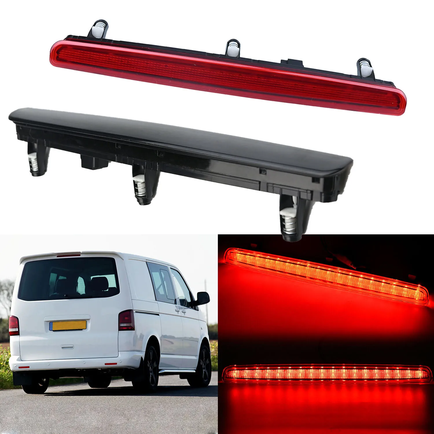 Multivan Rear Light 1x High Level Brake Stop Light Rear Lamp Third High Mount Light for For ...