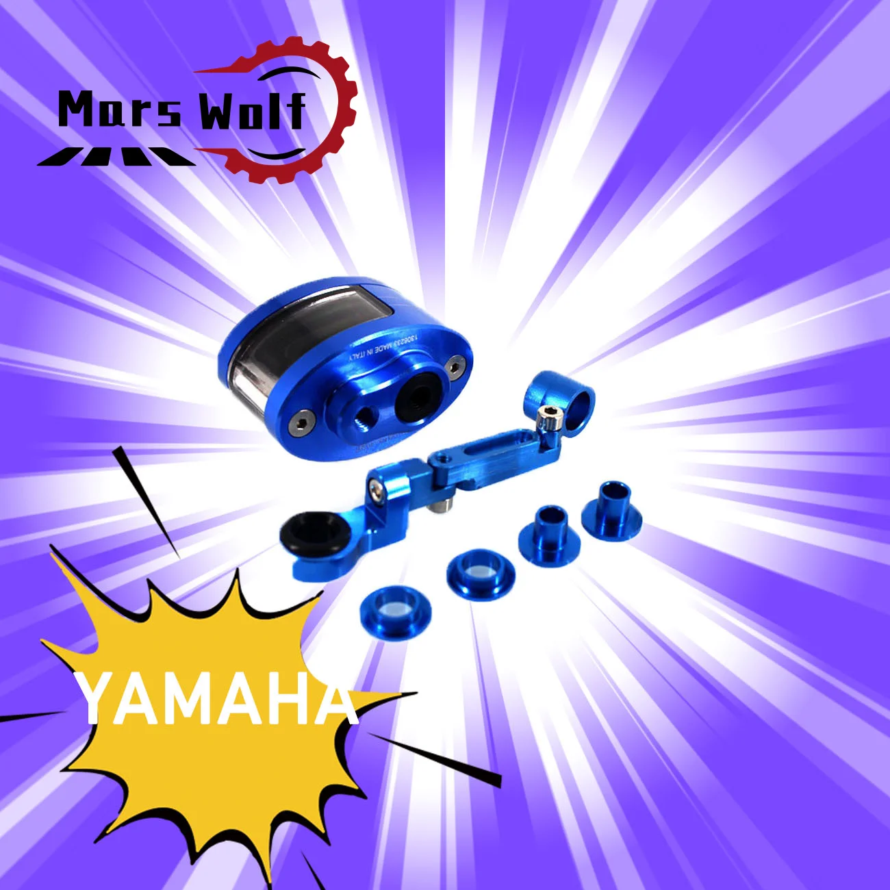 

Для YAMAHA FZ1 FZ6 MT-07 TMAX 500 530 T-MAX530 YZF R1 R3 R6 мотоциклетная Тормозная жидкость резервуар сцепления масляная жидкость чашка