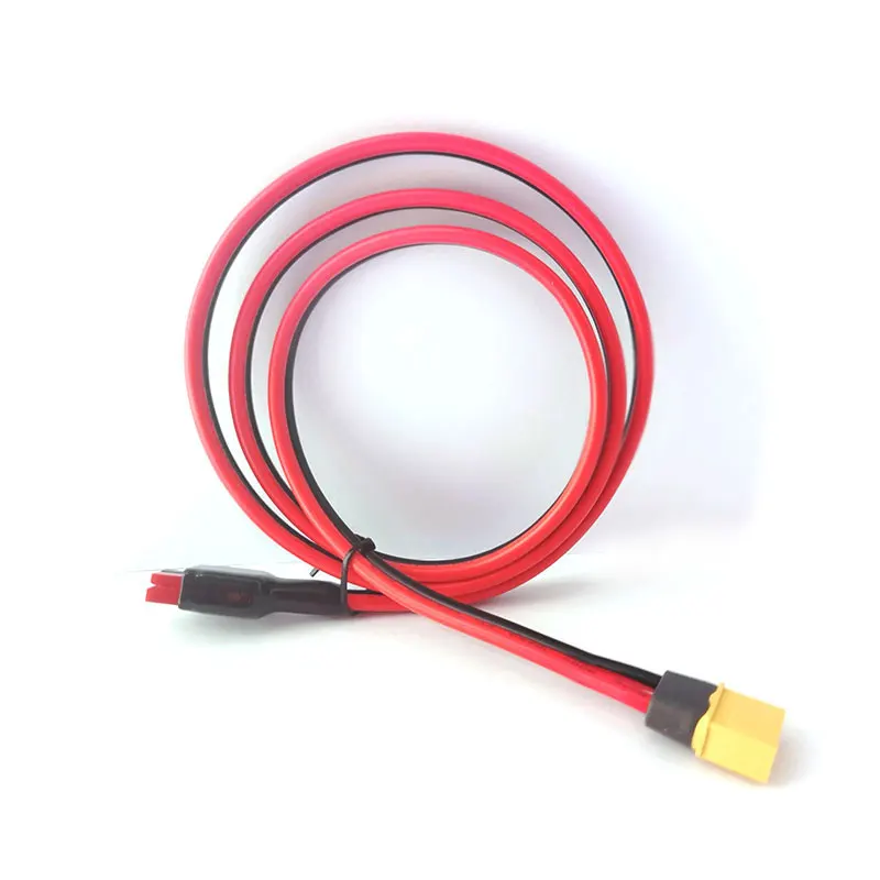 solar panel connector cable XT60 Male to 45A Anderson Plug Cable / XT60 Male to Anderson Solar Power Cord Adapter Cable 12AWG 1M Tinned Copper Power