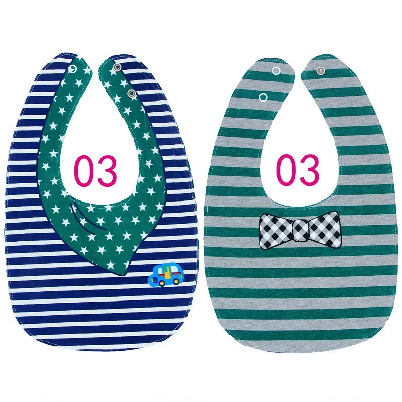 Baby Bibs Cotton Waterproof Gentleman Bow Tie Baby Scarf Adjustable Kids Bandana Bibs Infant Newborn Infants Burp Cloths