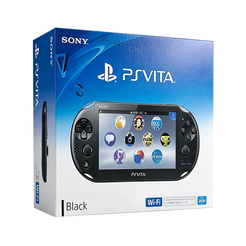 Original Sony PSVita 2000 PS Vita 2000 Slim Console With PKGJ Store Free Games 64GB/128GB Memory Card PSV2000 6