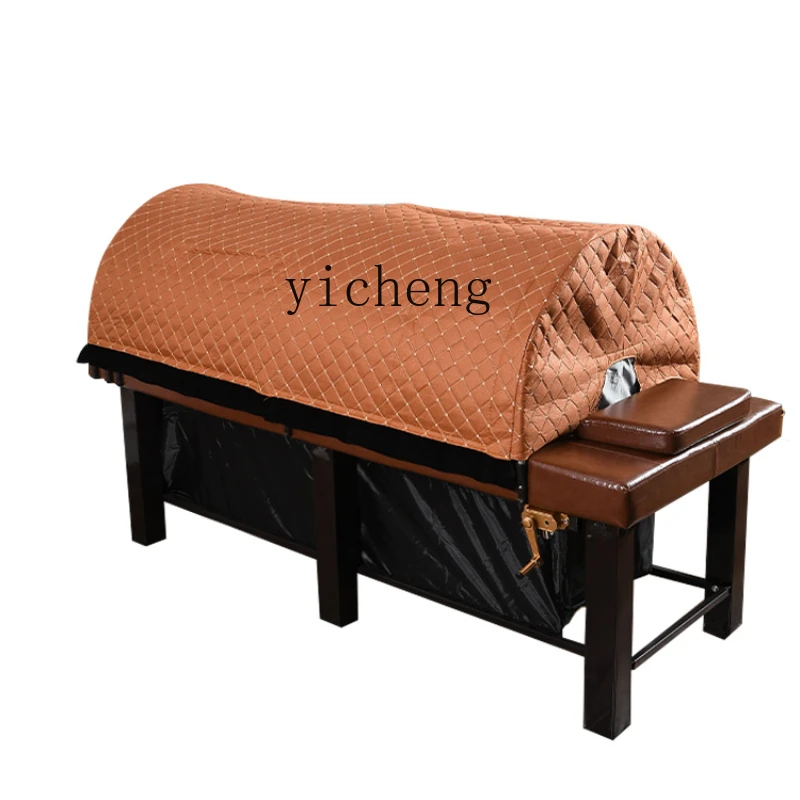 

Zk Whole Body Moxibustion Chinese Herbal Medicine Fumigation Stone Sweat Steaming Physiotherapy Home Beauty Salon Bed