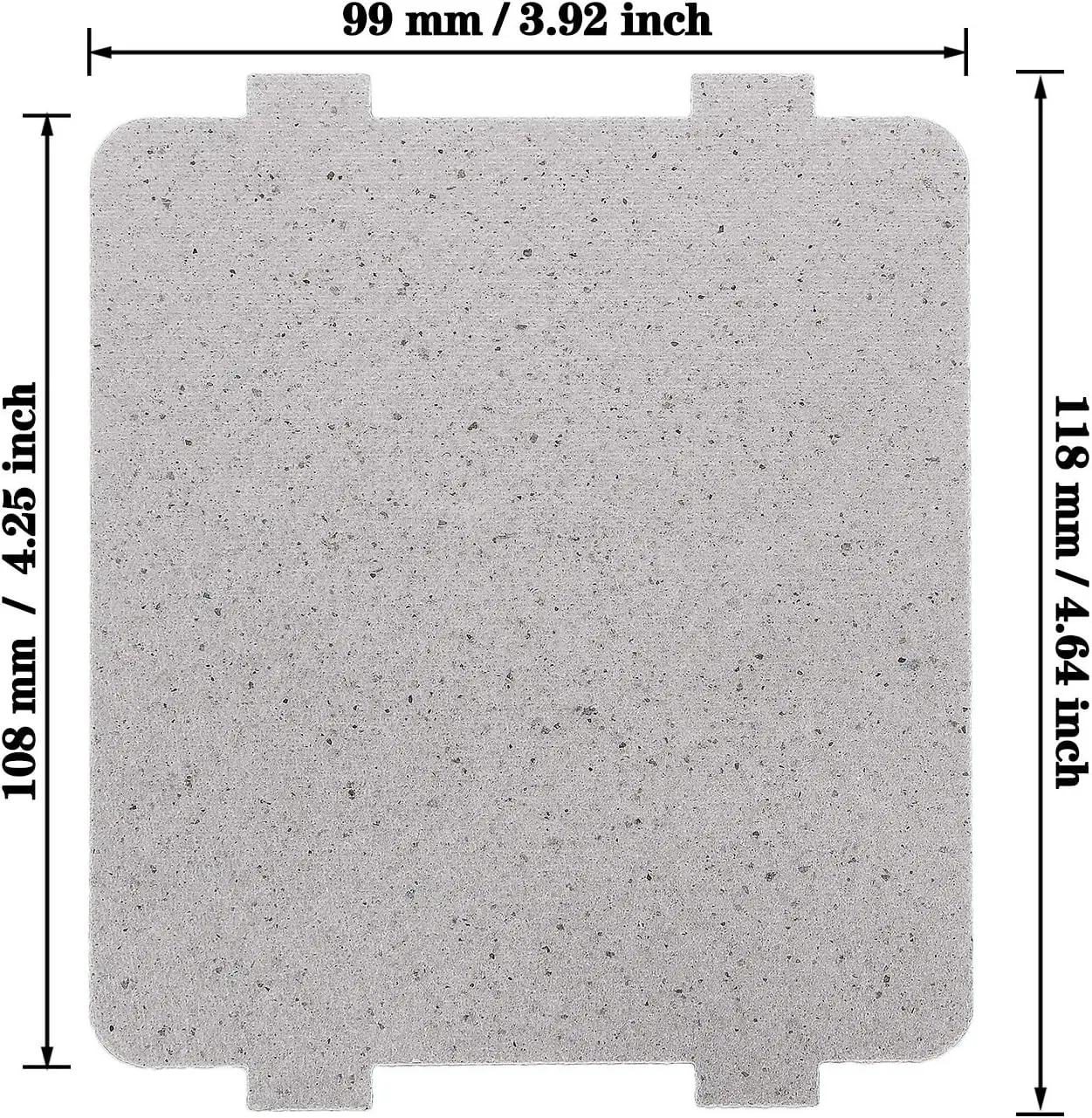 3 개/몫 고품질 전자 레인지 수리 부품 9.9cm * 10.8cmc 운모 플레이트 시트 Galanz Midea Panasonic LG 등 전자 레인지