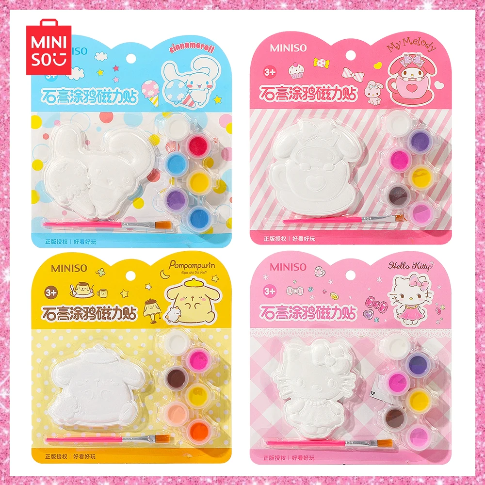 

Miniso Sanrio пластырь Мелодия граффити магнитные наклейки милый Коричный творческий Diy Наклейка на холодильник подарок на день рождения детская игрушка