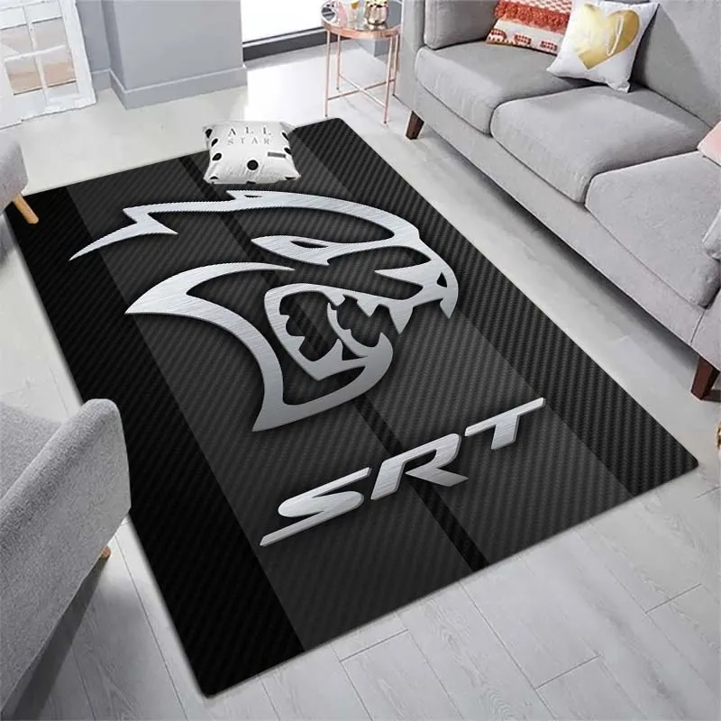 Dodge printing Carpets and Rug Fashion Muscle Car Carpet Living Room Bedroom Decorate Large Area Soft Carpet Kids Room Rug 4