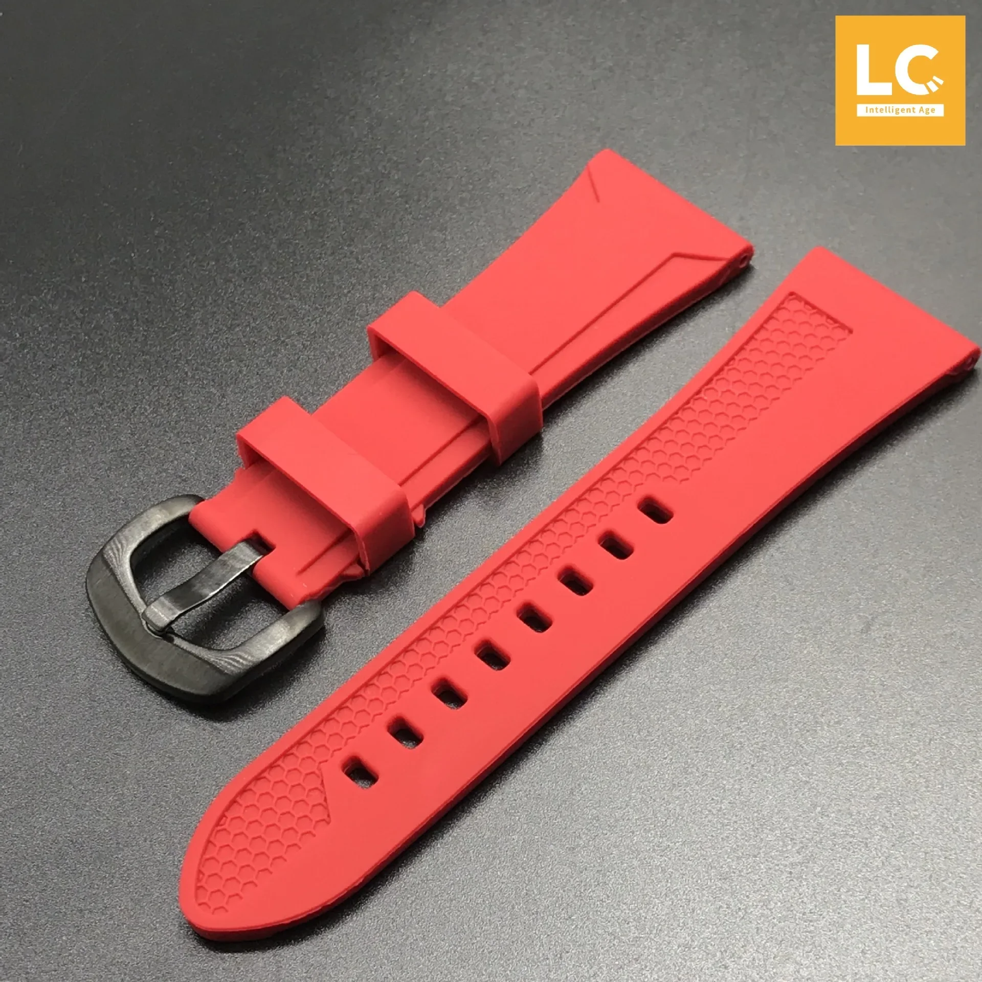 Premium Silicone Sports Watch Strap – Vibrant Multicolor Collection