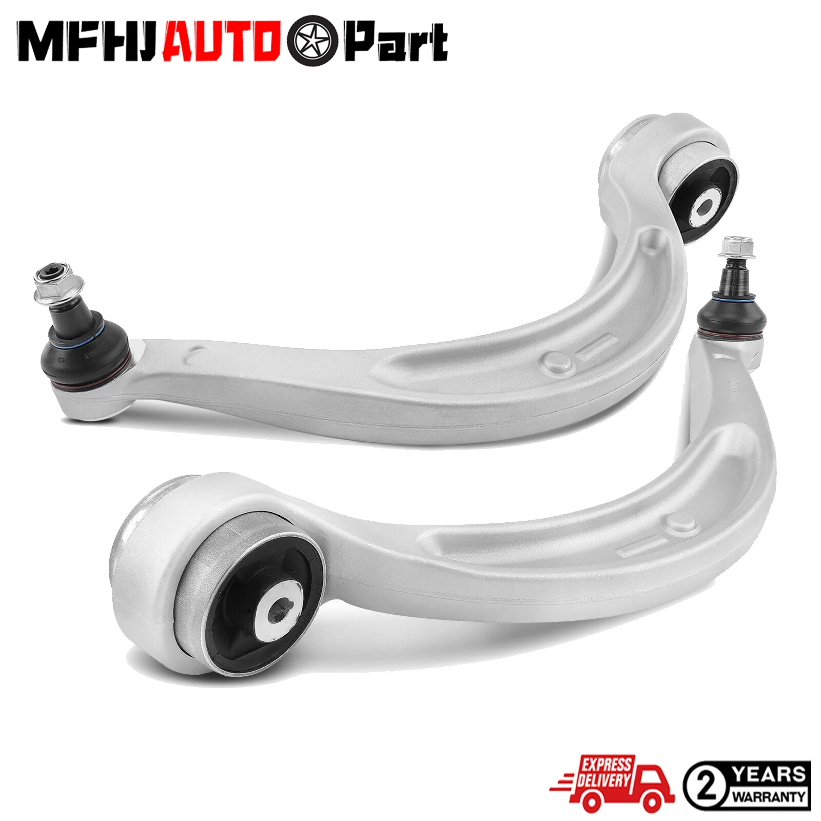 

2x Control Arm & Ball Joint Assembly For Audi 17-21 Front LH & RH Lower Rearward